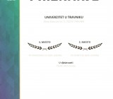 Univerzitetu u Travniku uručeno priznanje za jednu od najuspješnijih firmi iz oblasti visokog obrazovanja u BiH